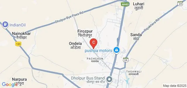 Dholpur Polytechnic College, Dholpur Map