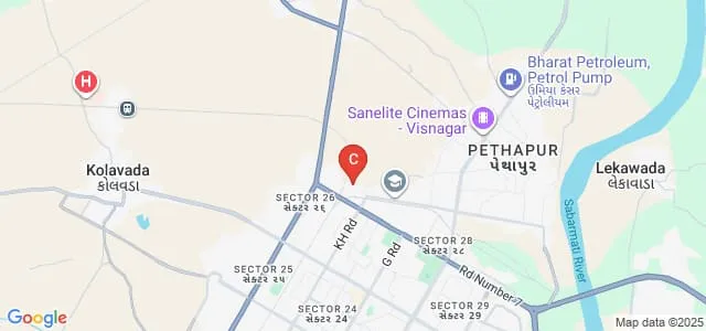 Samarpan School of Law, Gandhinagar Map