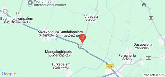 NRI Institute of Technology, Guntur Map
