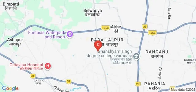 Jeevandeep Mahavidyalaya, Varanasi Map