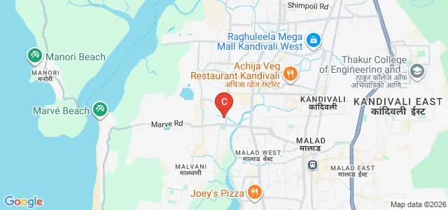 Atharva College of Engineering, Malad Map