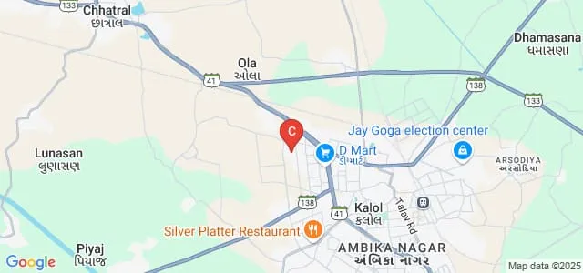 Kalol Institute of Computer Studies, Kalol Map