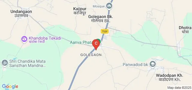 Gajanan Arts and Science College, Golegaon Map