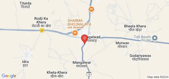 US Ostwal Institute of Architecture, Chittorgarh Map