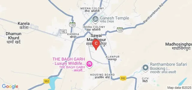 Devnarayan Government Girls College, Bayana Map