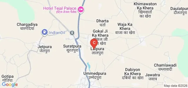 Rana Pratap Physical Teachers Training College, Udaipur Map
