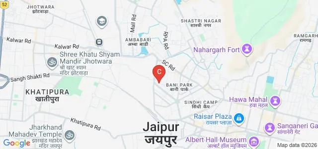 Parishkar Institute of Education, Jaipur Map