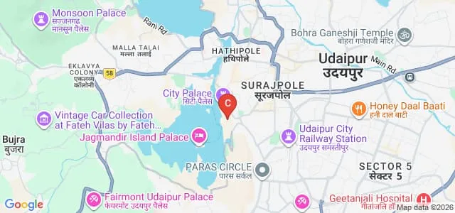 Arihant Mahila Teachers Training College, Udaipur Map