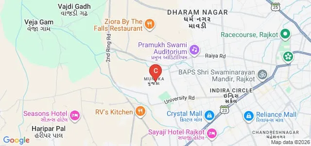 Department of Computer Science, Saurashtra University, Rajkot Map