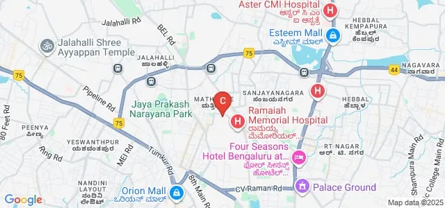 MS Ramaiah Polytechnic, Bangalore Map