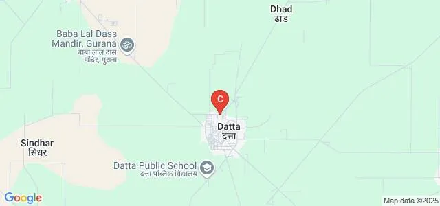 Government College for Girls, Datta Map