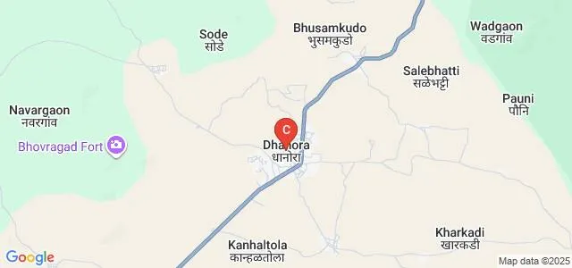 Sri Jivanrao Sitaram Patil Arts Commerce Science, Dhanora Map