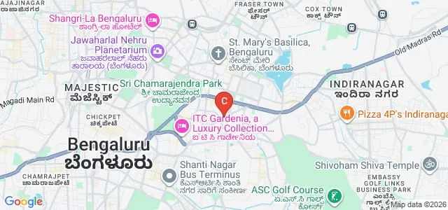 St Joseph's Institute of Management, Bangalore Map