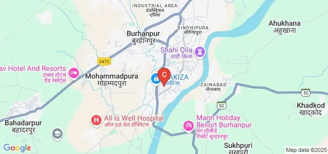 Pt Shivnath Shastri Government Autonomous Ayurved College and Hospital, Burhanpur Map