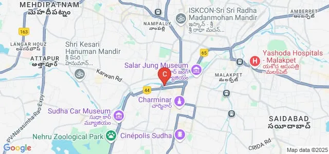Government City College, Hyderabad Map