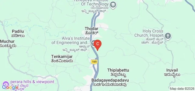 Alva's College of Naturopathy and Yogic Sciences, Moodbidri Map