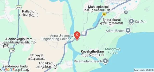 University College of Engineering, Pattukkottai Map