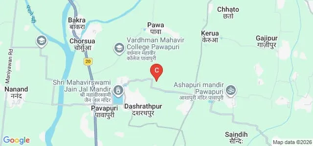 Veerayatan B Ed College, Nalanda Map