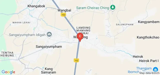 YK College, Wangjing Map