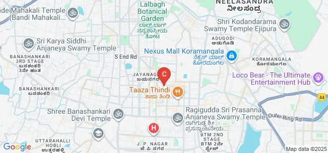 BES College of Law, Bangalore Map