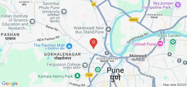 College of Horticulture, Shivajinagar Map