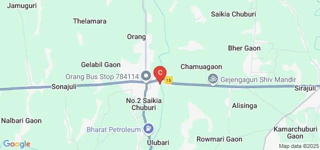 Kalaguru Bishnu Rabha Degree College, Udalguri Map