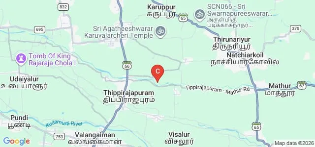 Meenakshi Ramasamy College of Education, Ariyalur Map