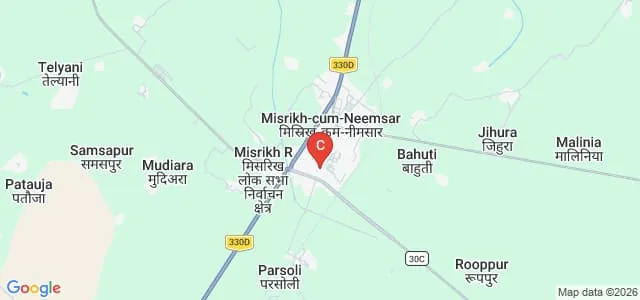 Malti Devi Degree College, Sitapur Map