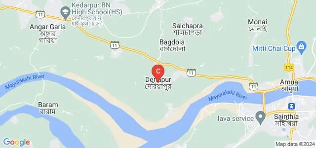 Gitanjali College of Physical Education, Birbhum Map
