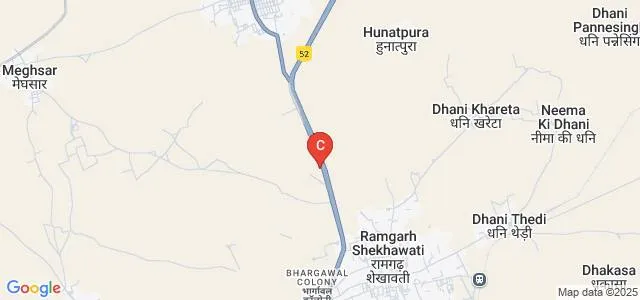 Vishwa Bharti Gramothan Mahavidyalaya, Ramgarh Shekhawati Map