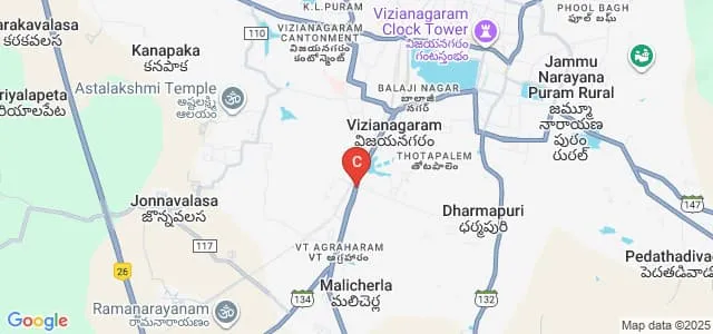Avanthi Institute of Pharmaceutical Sciences, Vizianagaram Map
