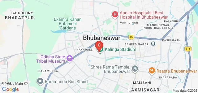 Government College of Physical Education, Bhubaneswar Map
