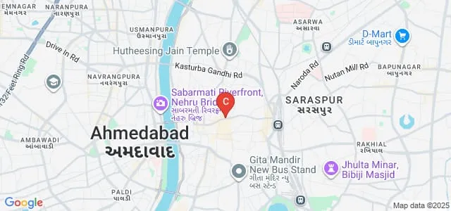 Saraspur Arts and Commerce College, Ahmedabad Map
