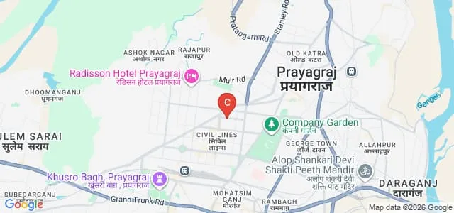 Siya Institute of Hotel Management, Prayagraj Map