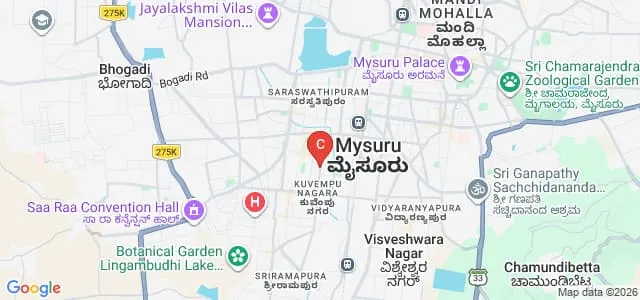 Sri Kaginele Mahasamsthana Kanakaguru Peetha College of Education, Mysuru Map