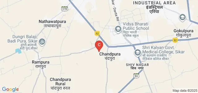 Prince Polytechnic College, Sikar Map