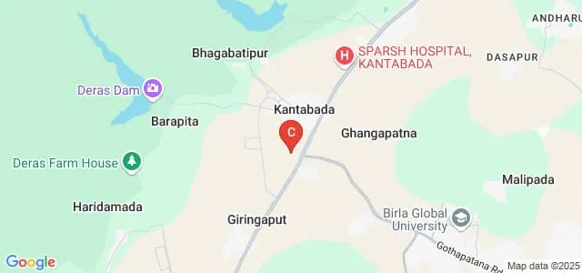 Modern Institute of Technology and Management, Kantabada Map