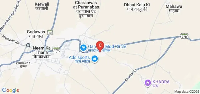 Sharda Sadan College of Education, Sikar Map