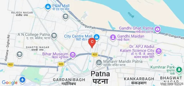 College of Arts and Crafts, Patna Map