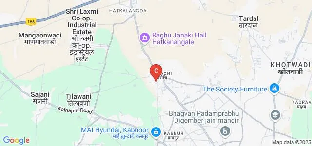 Dr Shubhangi Pradeep Patil Ayurvedic Medical College, Korochi, Ichalkaranji Map