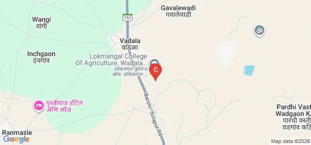 Lokmangal College of Pharmacy, Solapur Map