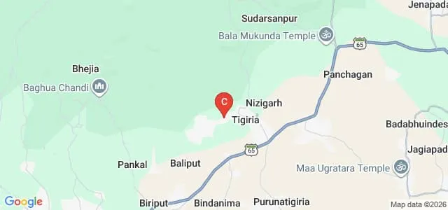Prasannamani College of Physical Education and Yoga, Cuttack Map