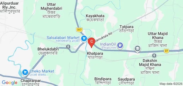 Alipurduar Ashutosh B Ed College, Alipurduar Map