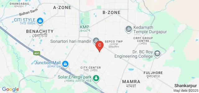 AMIK Institute of Management Science and Technology, Durgapur Map