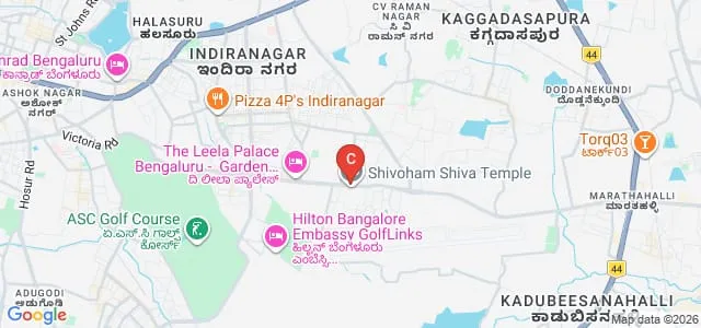 Asian Institute of Design, Bengaluru Map