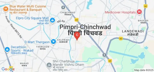 Manghanmal Udharam College of Commerce, Pune Map
