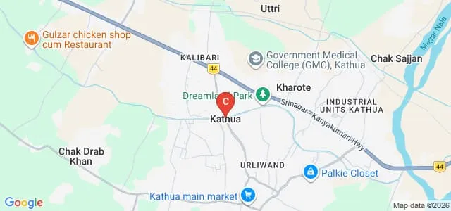 RS College of Education, Kathua Map