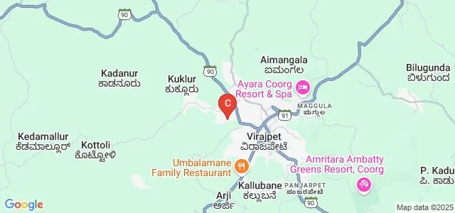 Government First Grade College, Virajpet Map