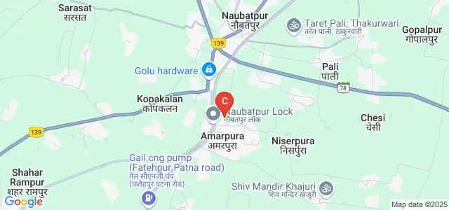 Maltidhari College, Naubatpur Map