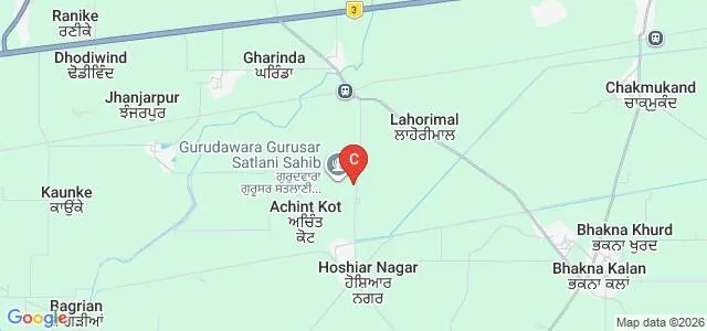 Shaheed Baba Jiwan Singh Khalsa College, Amritsar Map